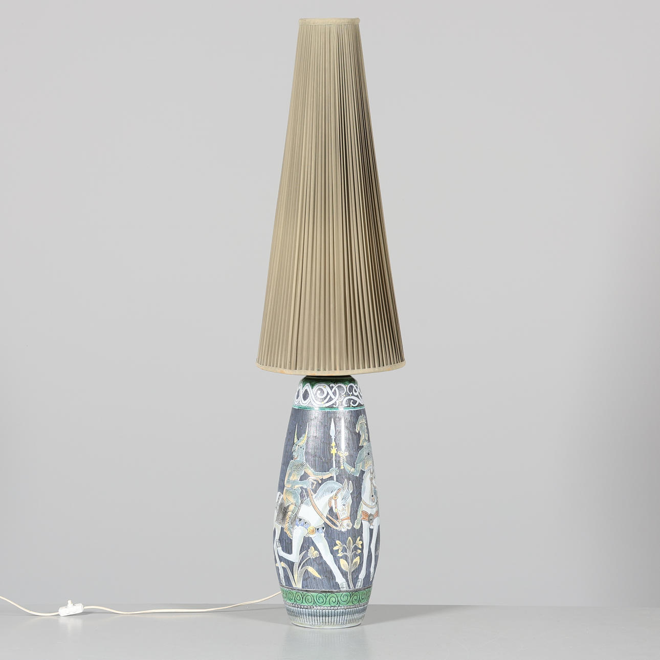 GOLVLAMPA, Keramik, Tilgmans.