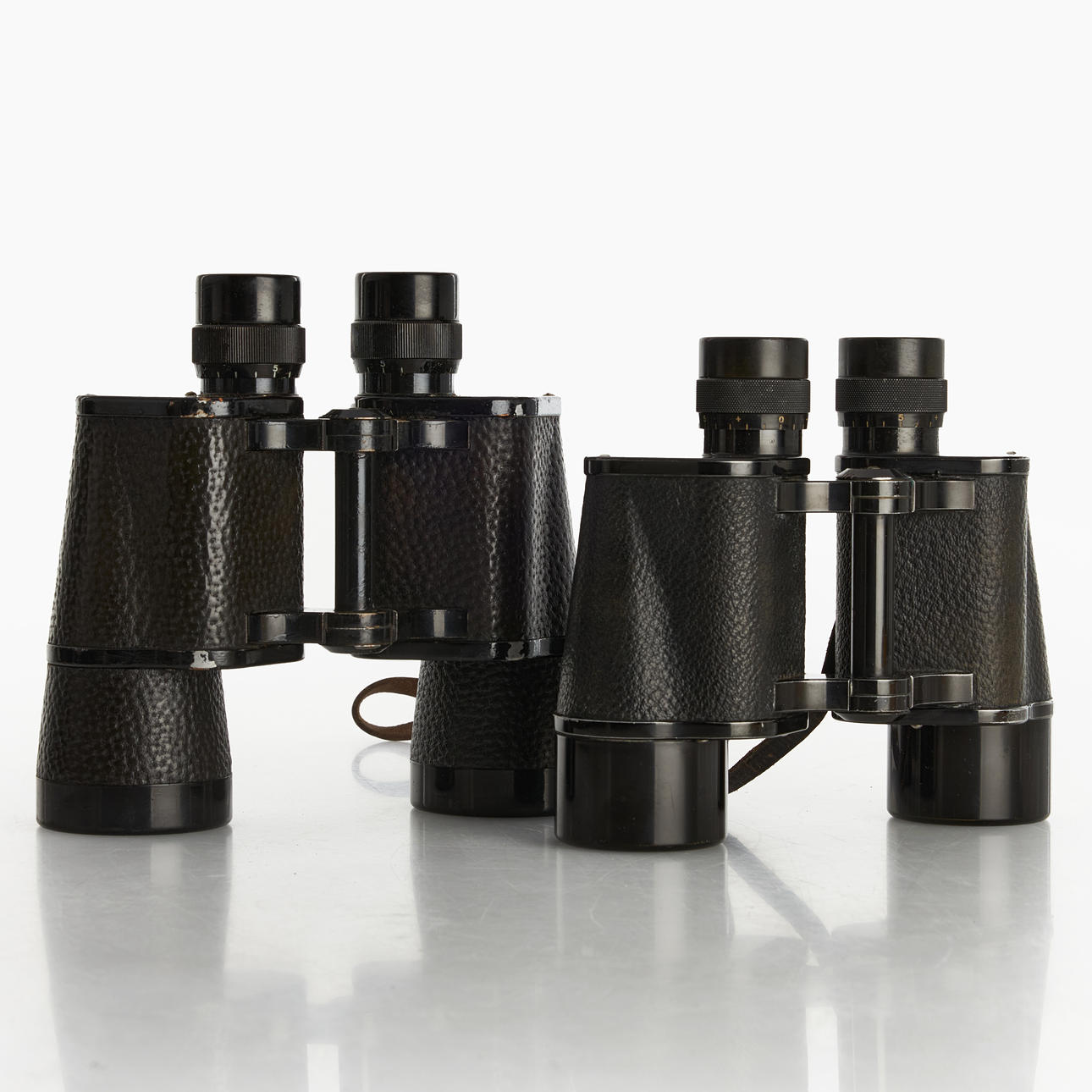 FIELD BINOCULARS, 2 pcs in case.