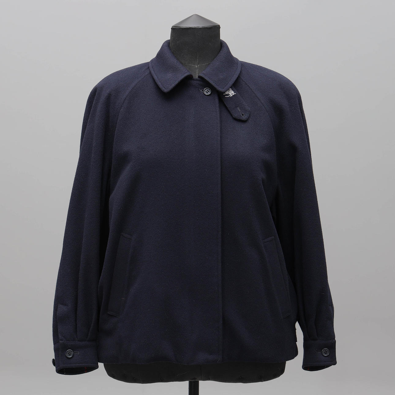 BURBERRY´S, Jacka, dam, ull & alpacka, England.