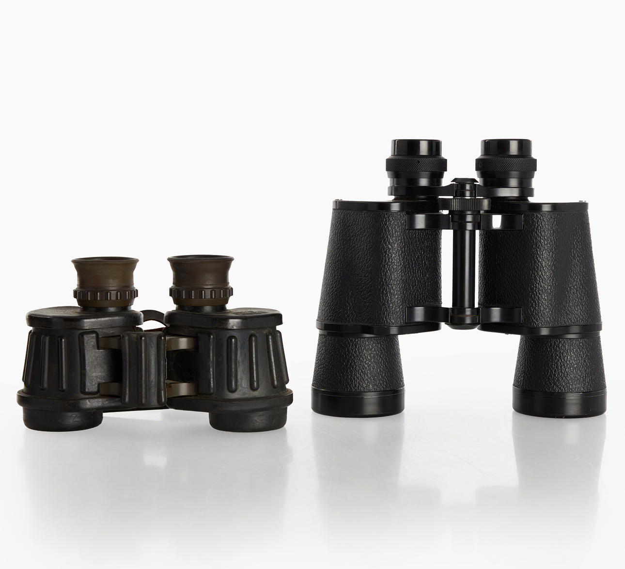 BINOCULARS, 2 pcs, different manufacturers and age.
