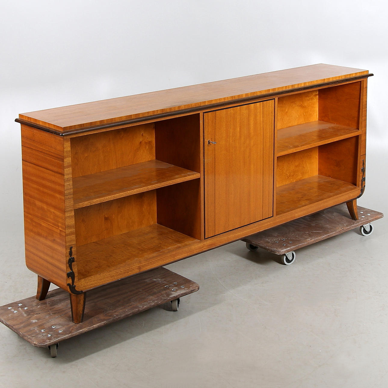 BOKHYLLA, mahogny, Funkis, 1930/40-tal.