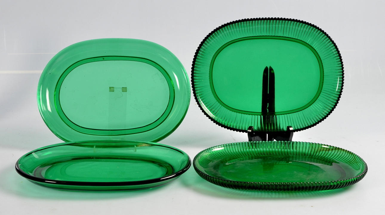 HUMMERTALLRIKAR, 4 st, glas, bla, Josef Frank.