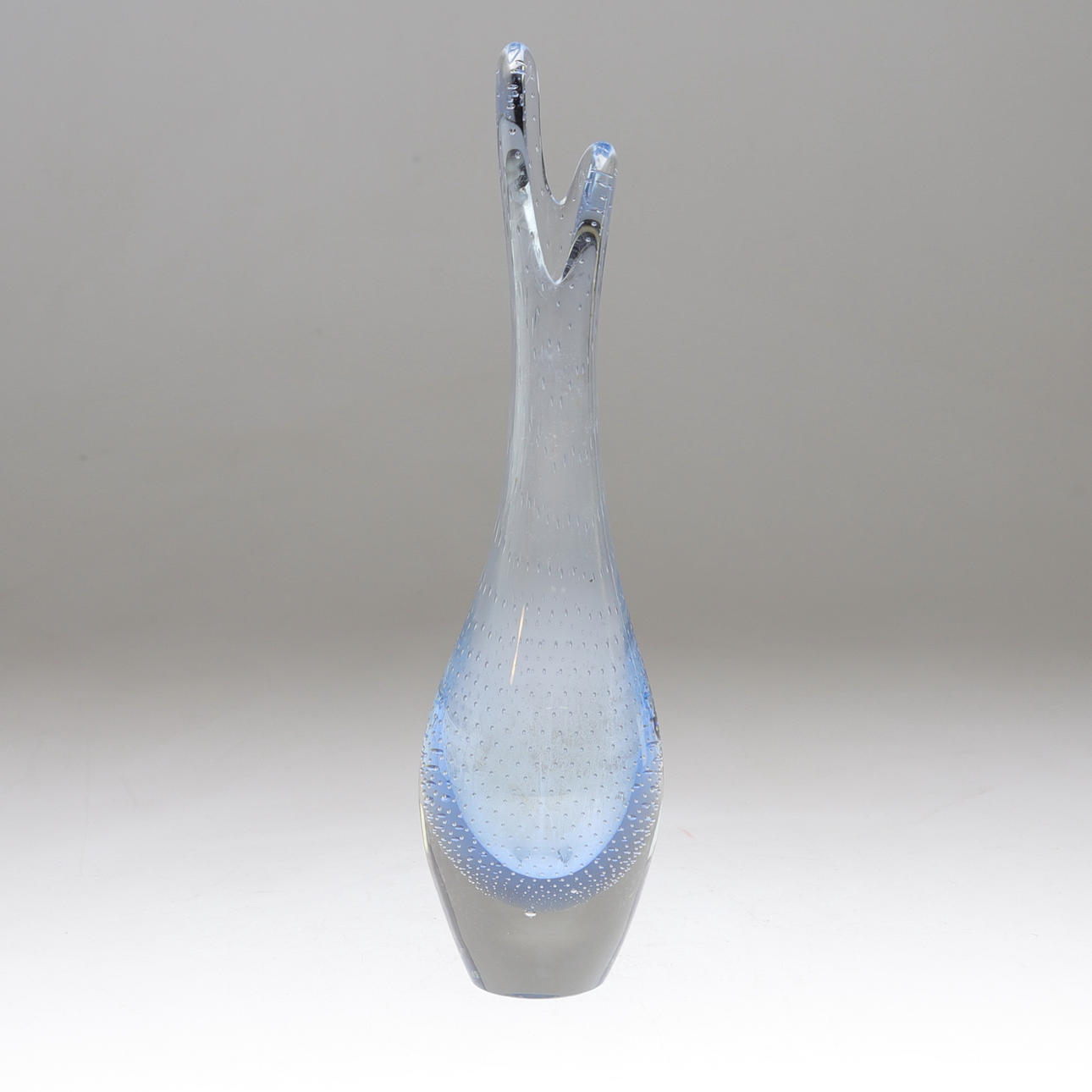 PER LÜTKEN. Vase, glass, Holmegaard, Denmark.