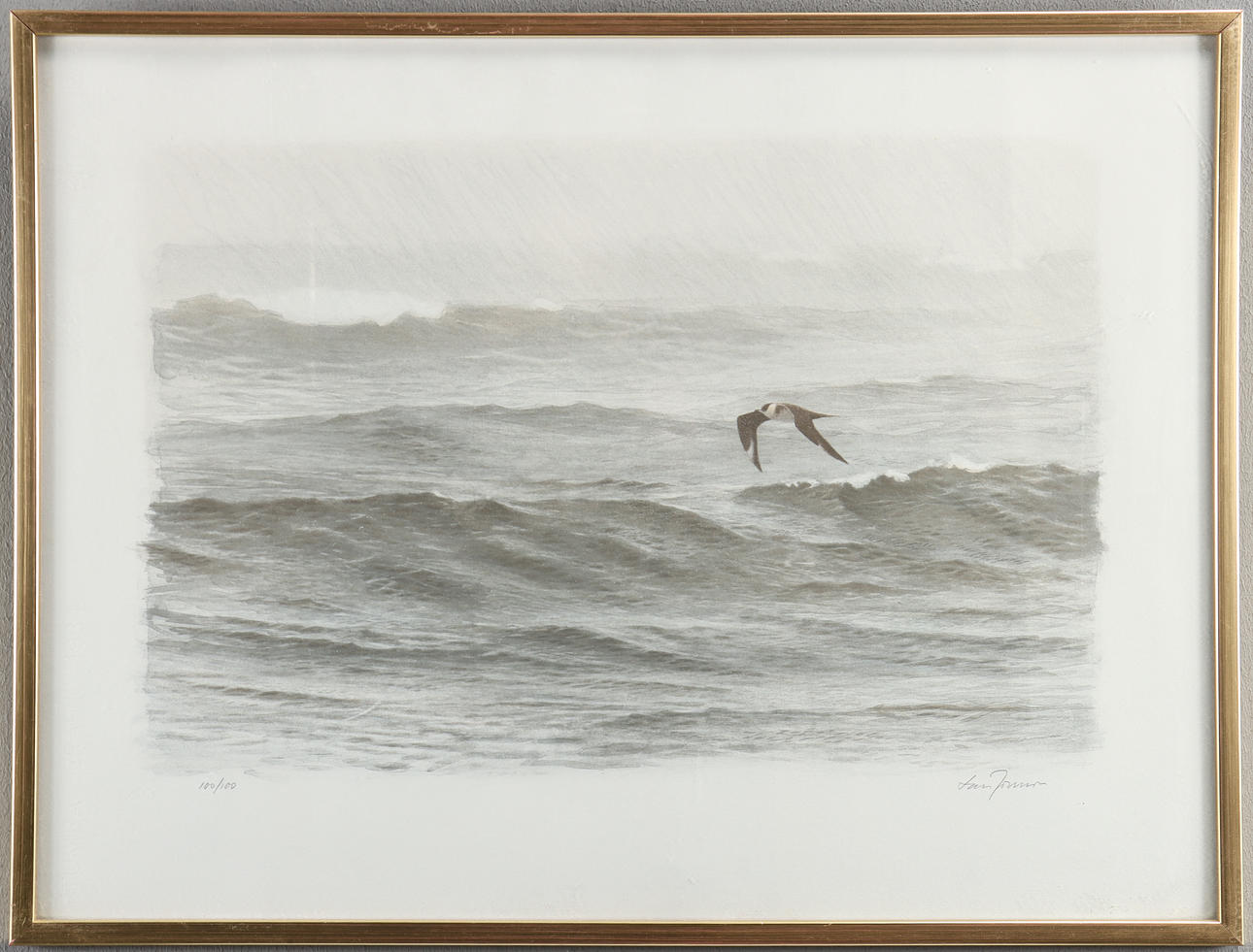 LARS JONSSON. Litografi 100/100, signerad.