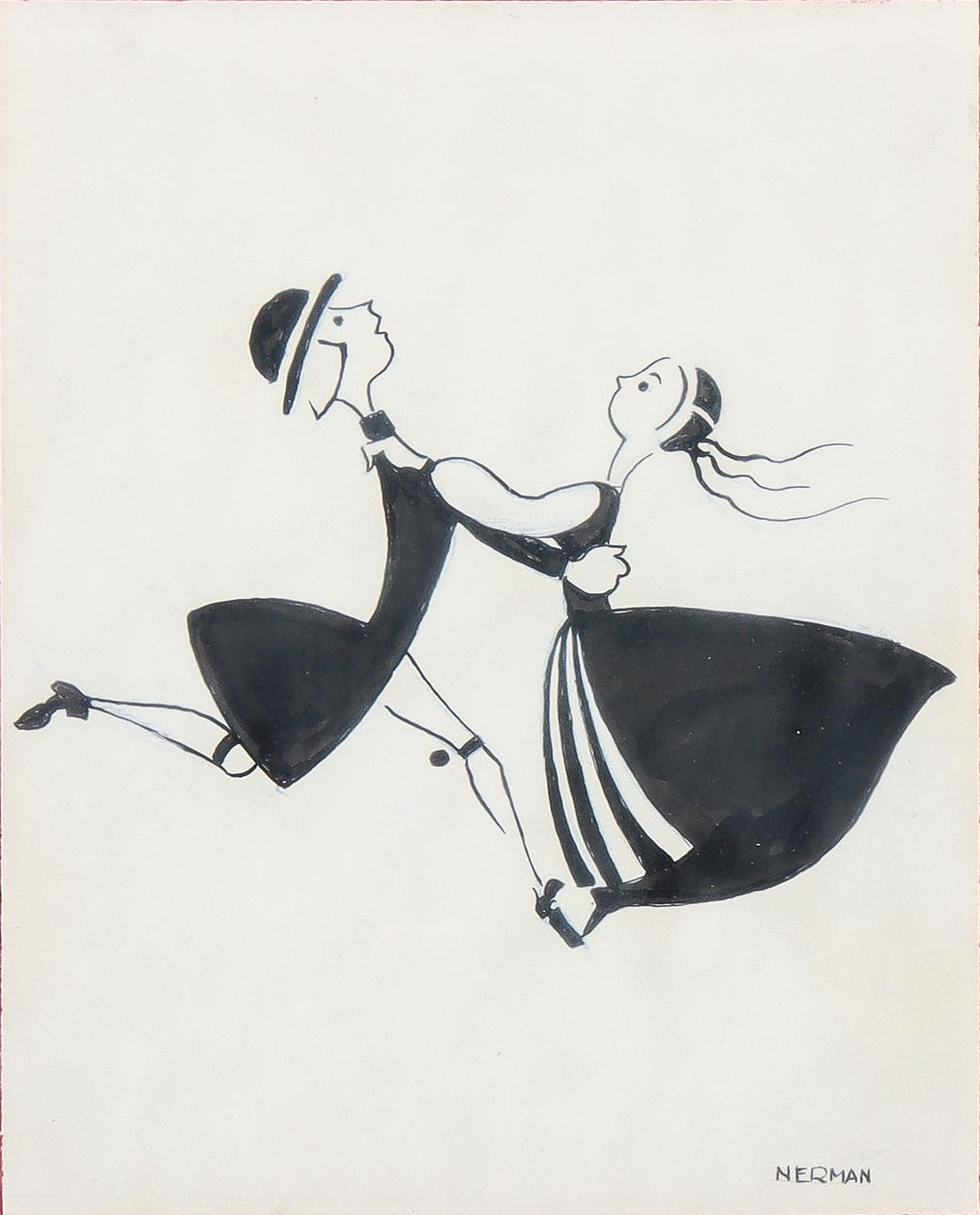 EINAR NERMAN. "Folkdans".