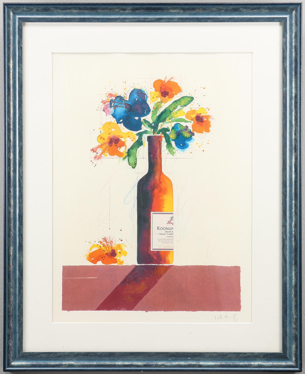 LASSE ÅBERG. Lithograph unnumbered, signed.