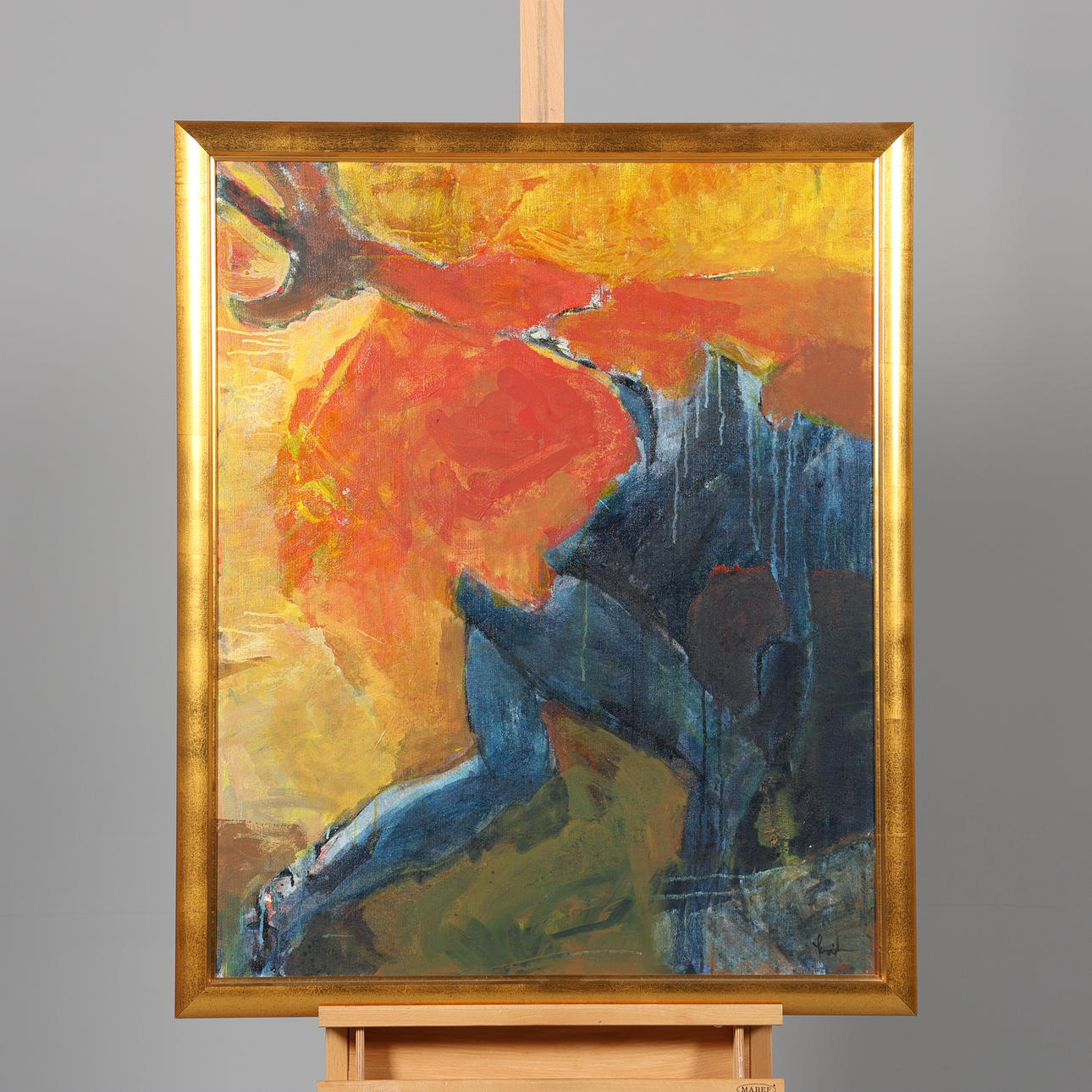 JON WIDE. OIL ON CANVAS, signed. Art - Paintings - Auctionet