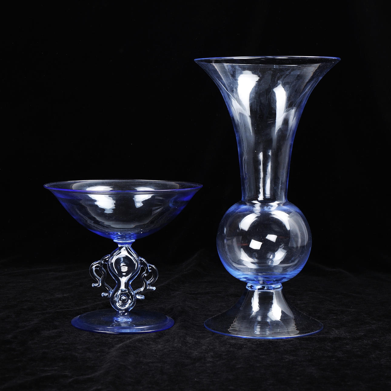 VAS OCH SKÅL, 2 st, glas.