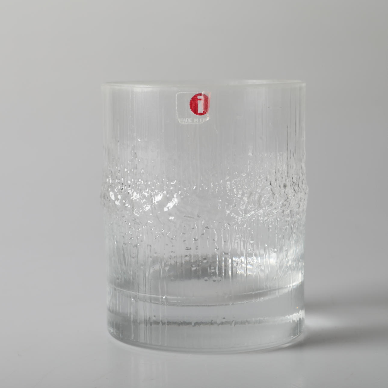 TAPIO WIRKKALA, 9 delar, glas, "Niva", Iittala, Finland.