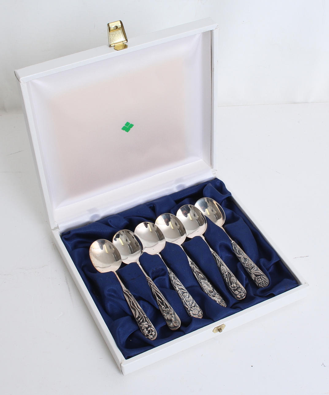 KAFFESKEDAR, 6 st, silver, Mema.