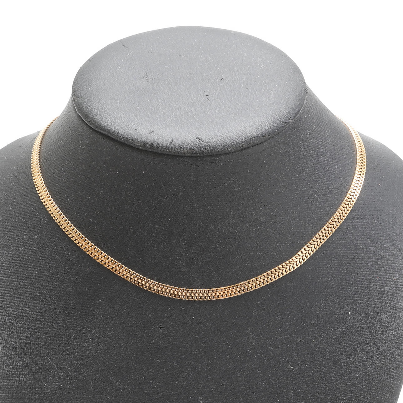 COLLIER, 18 k guld.