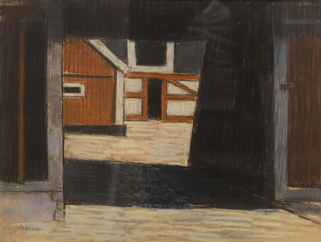JOHAN JOHANSSON. PASTELL.