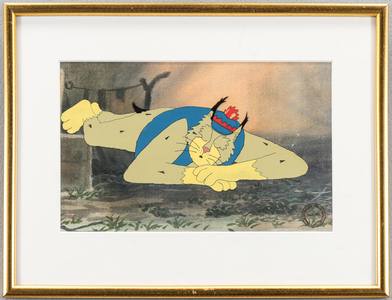 ORIGINALCEL Pelle Svanslös.