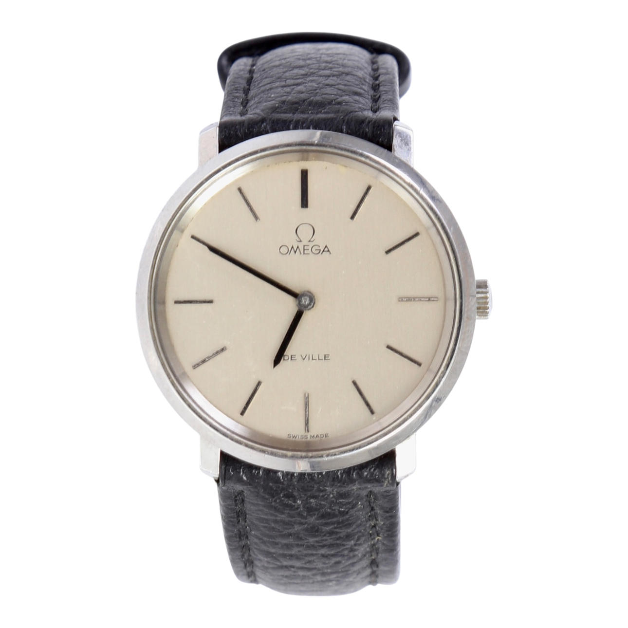 Omega DeVille men's watch in steel.