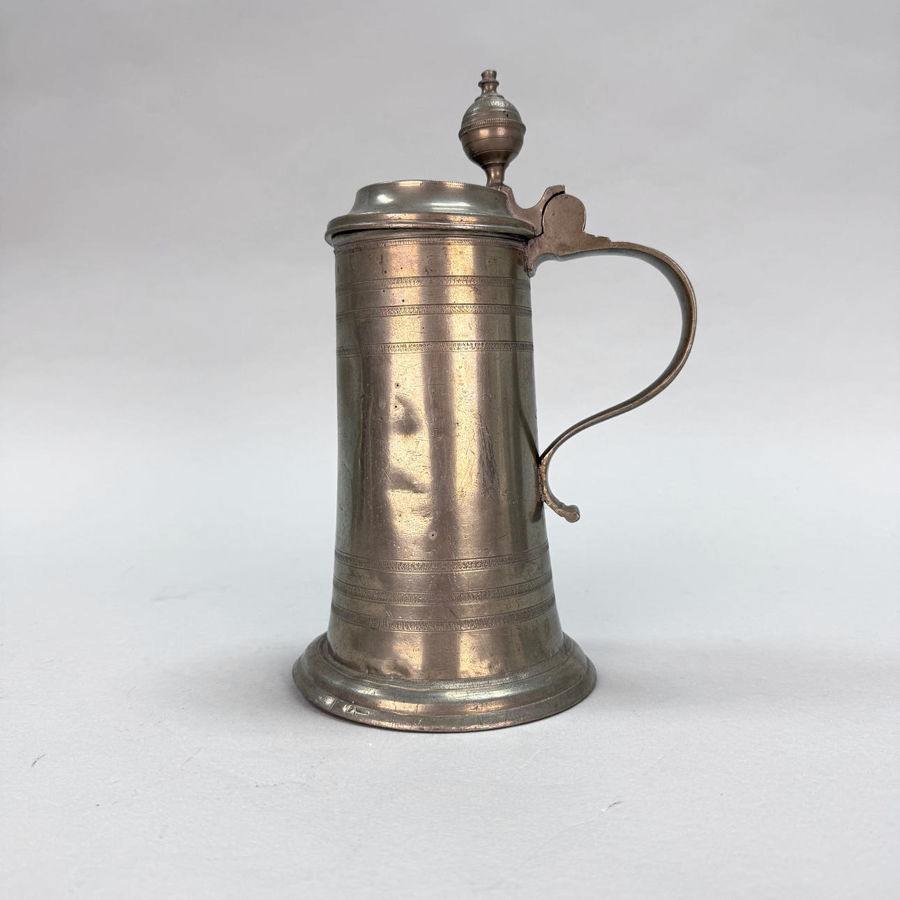 TANKARD - Pewter, hallmarks, 1846.
