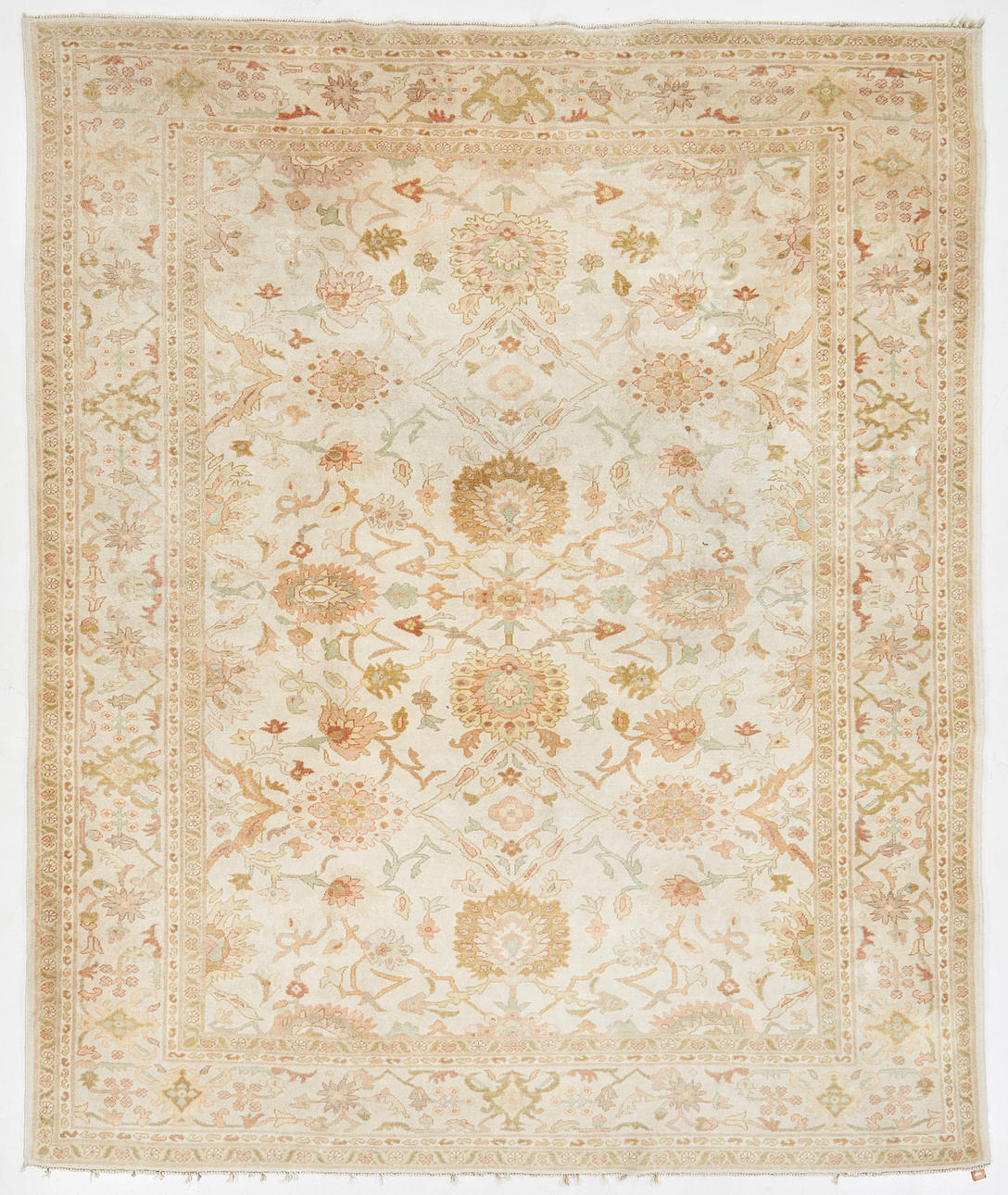 ORIENTMATTA, ljus botten, ca 310x263 cm.