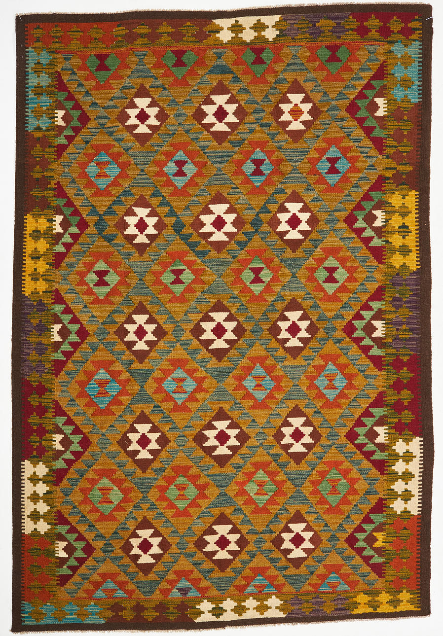 KELIM. Afghan, ull ca 287x193 cm.