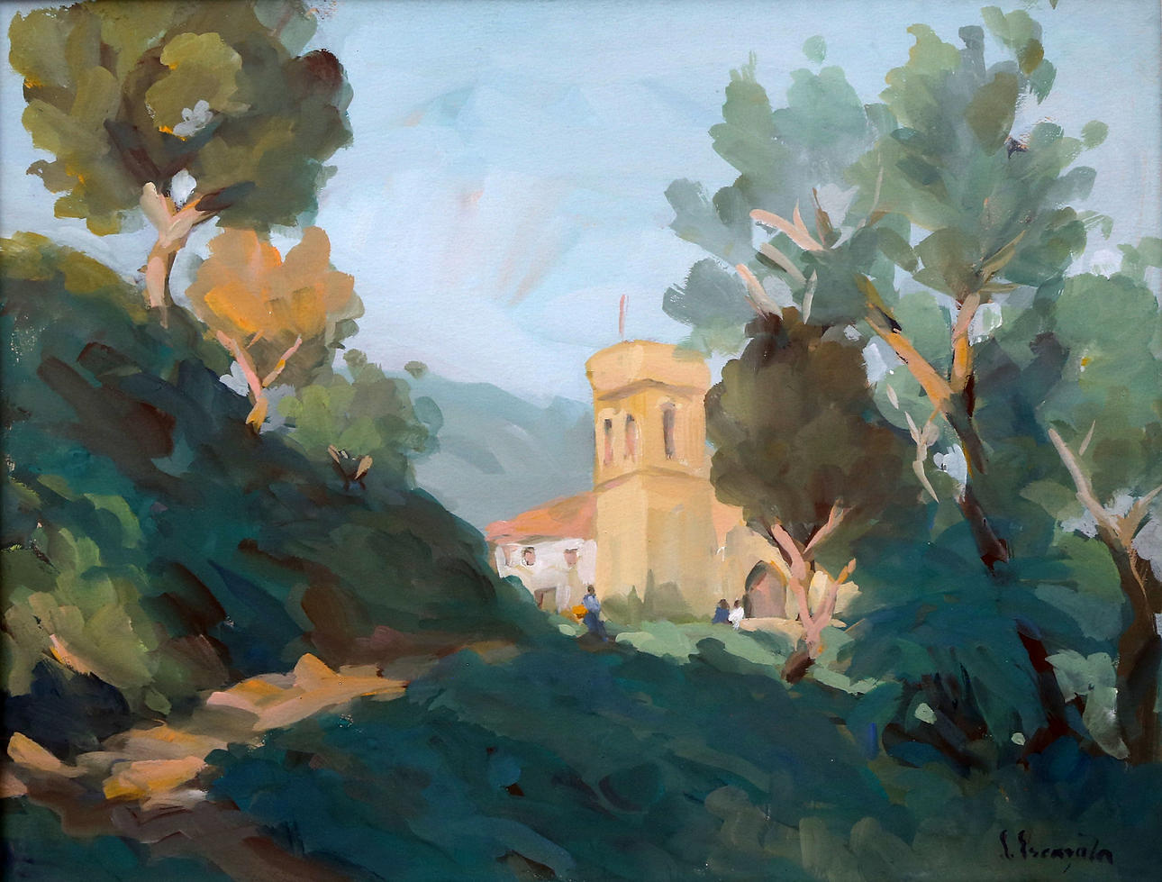 JOAN ESCAYOLA. Landscape.
