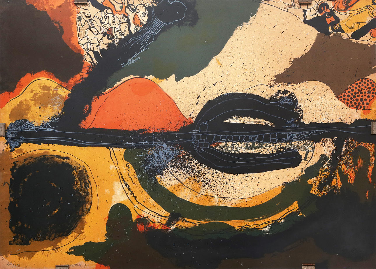 JOSEP GUINOVART. Composition.