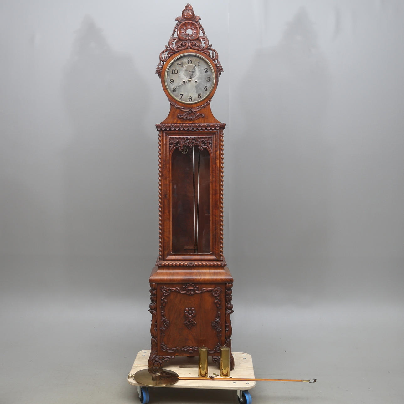 GOLVUR, senempire/nyrokoko, 1800-talets andra hälft.