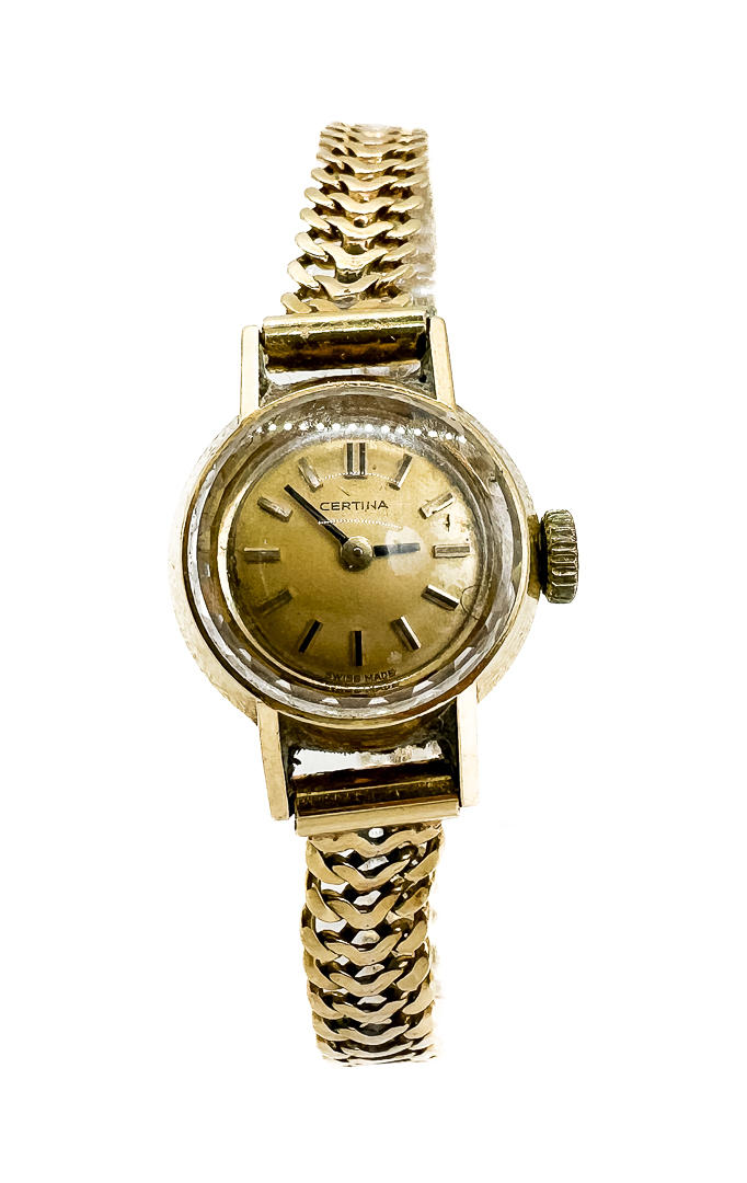 ARMBANDSUR, dam, Certina, 18k Guld.