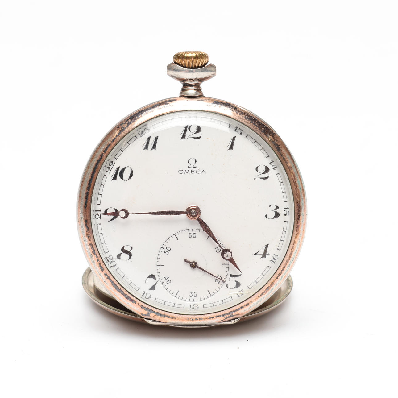 FICKUR, silver, Omega, 1900-tal.
