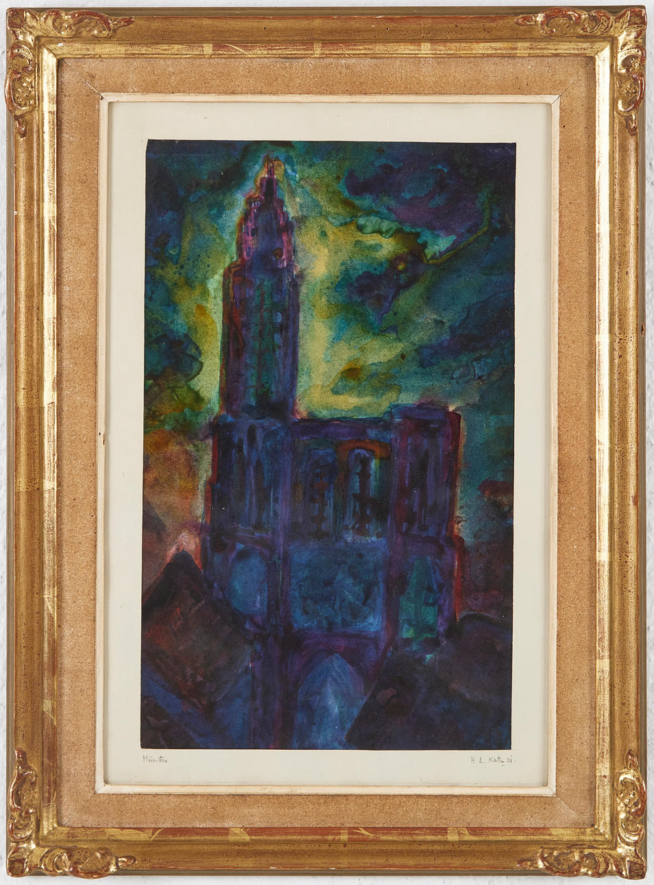 HANS LUDWIG KATZ (1882-1940). "Münster".