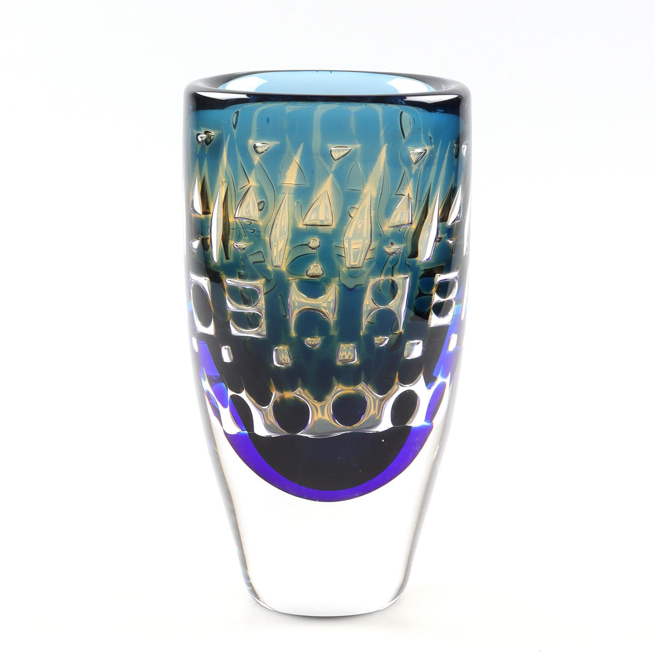 INGEBORG LUNDIN. Vas, glas, Ariel, Orrefors.
