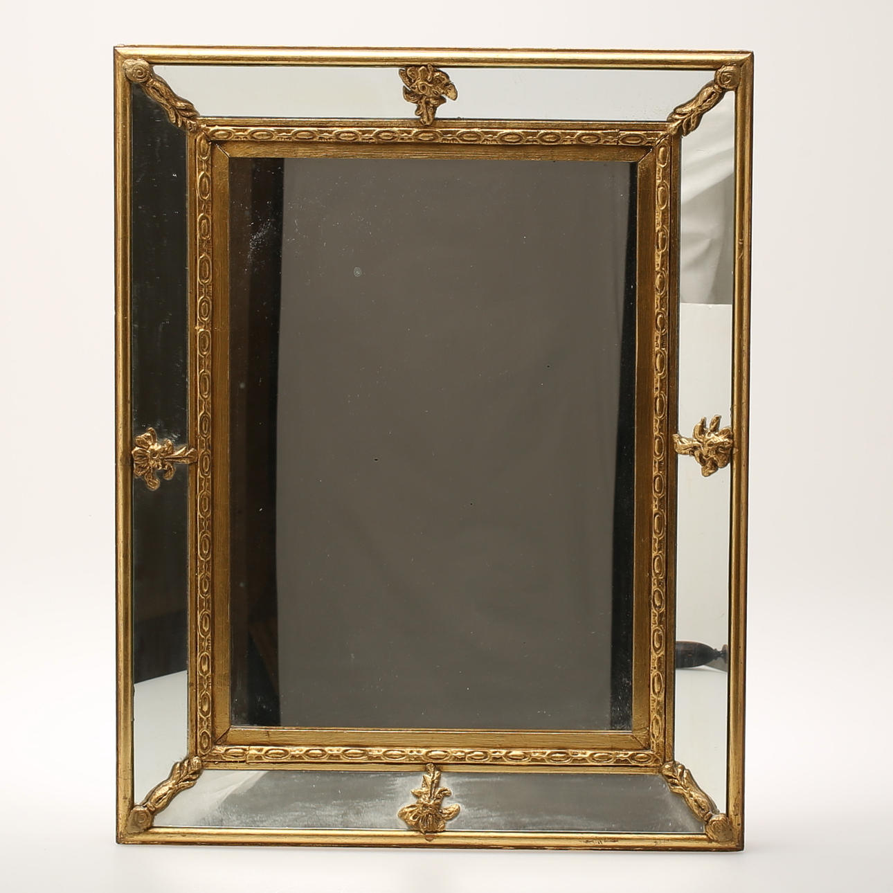 SPEGEL, bronserat, 1900-tal.