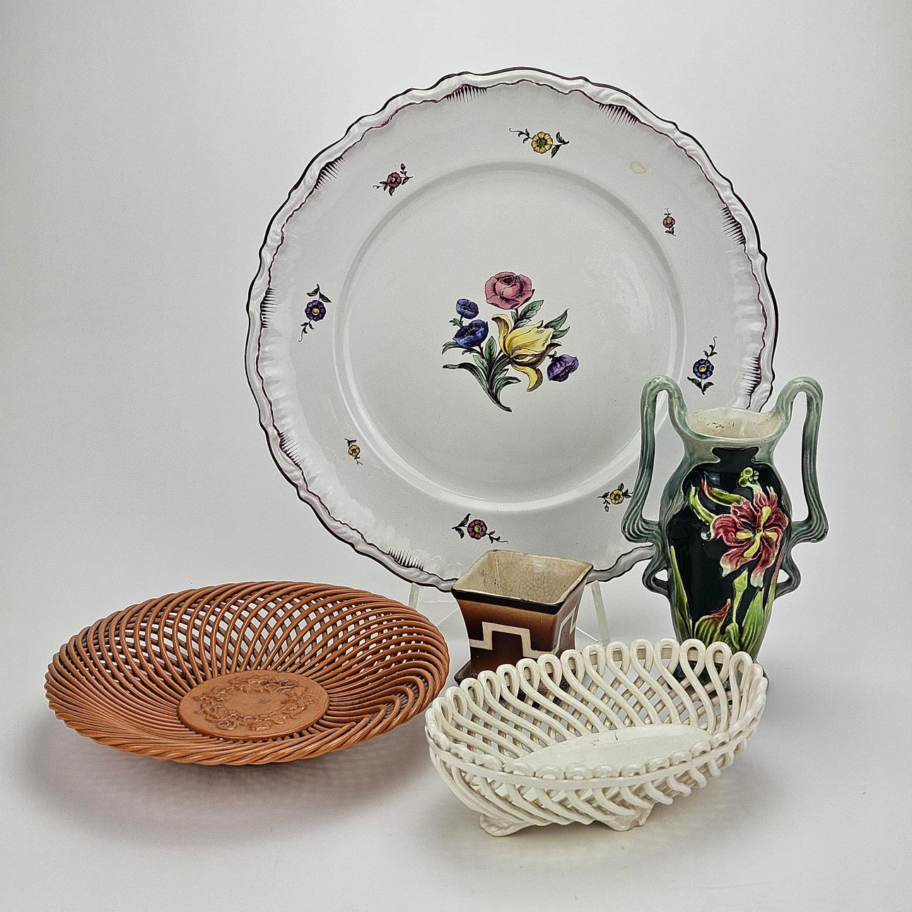 CERAMICS, 5 pieces, including Rörstrand, Max Roesler, 20th century.