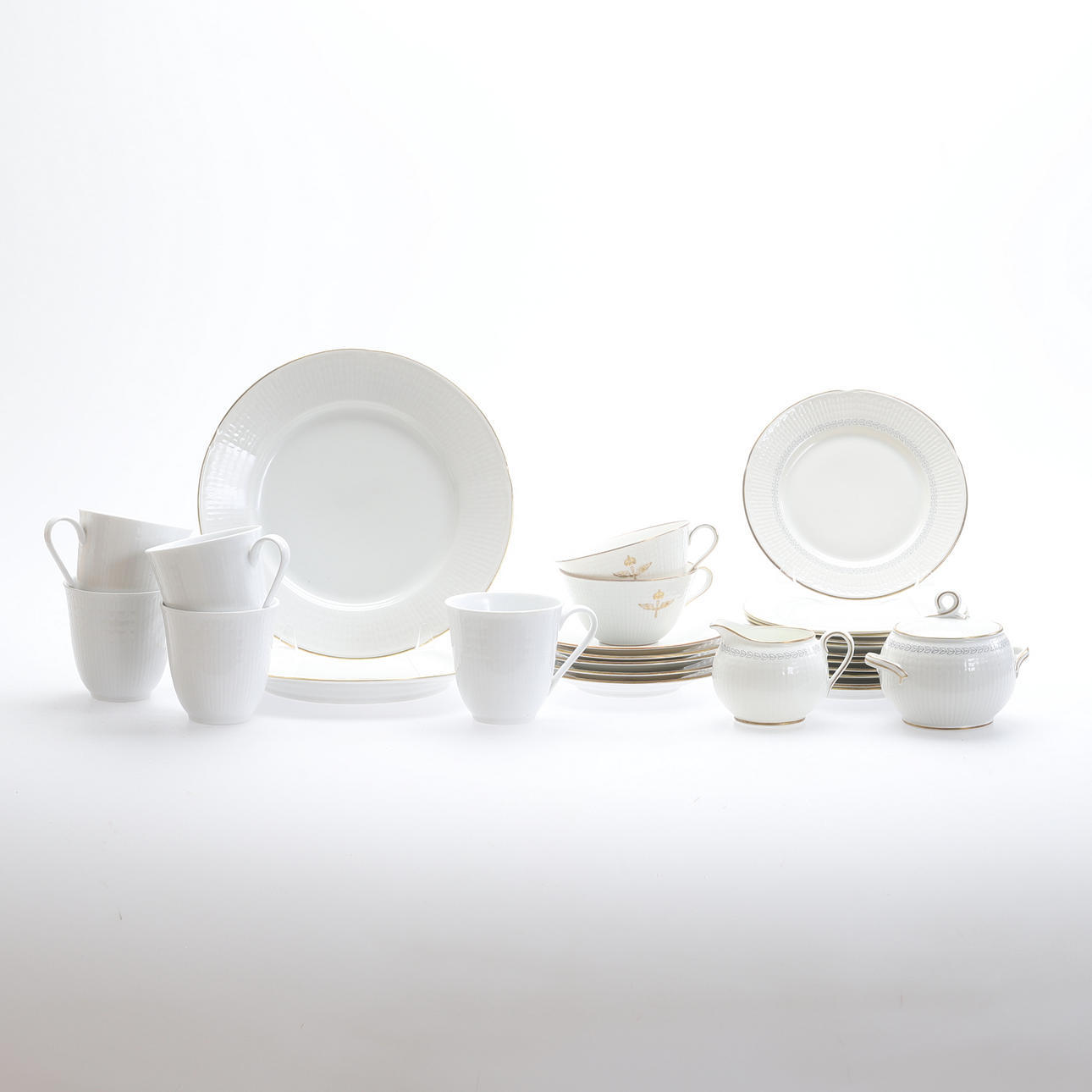 SERVISDELAR, 20 delar, "Swedish grace", Rörstrand.