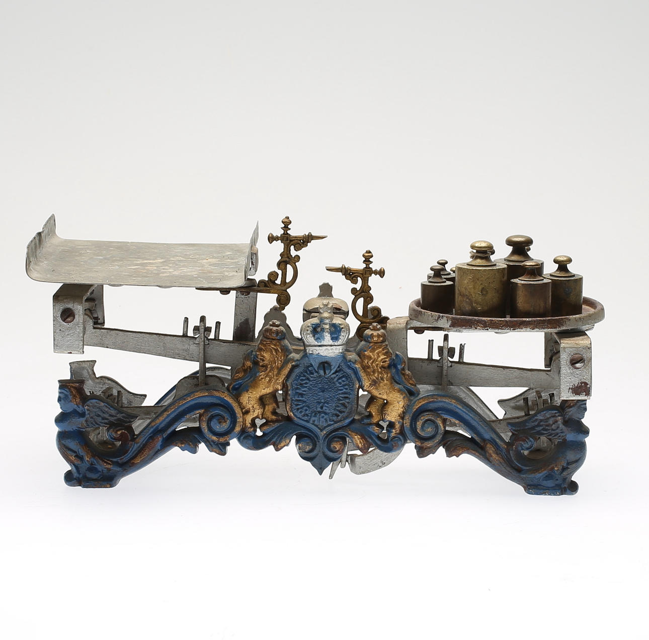 BALANSVÅG, gjutjärn, 1900-talets första del.