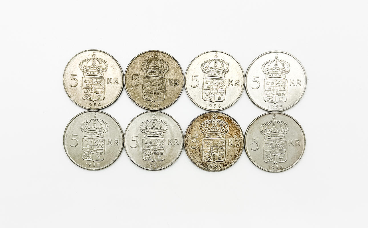 8st 5kr Sverige.