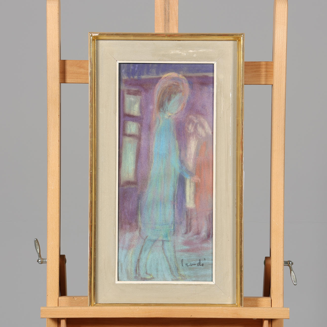 KURT CARENDI. PASTELL, signerad.