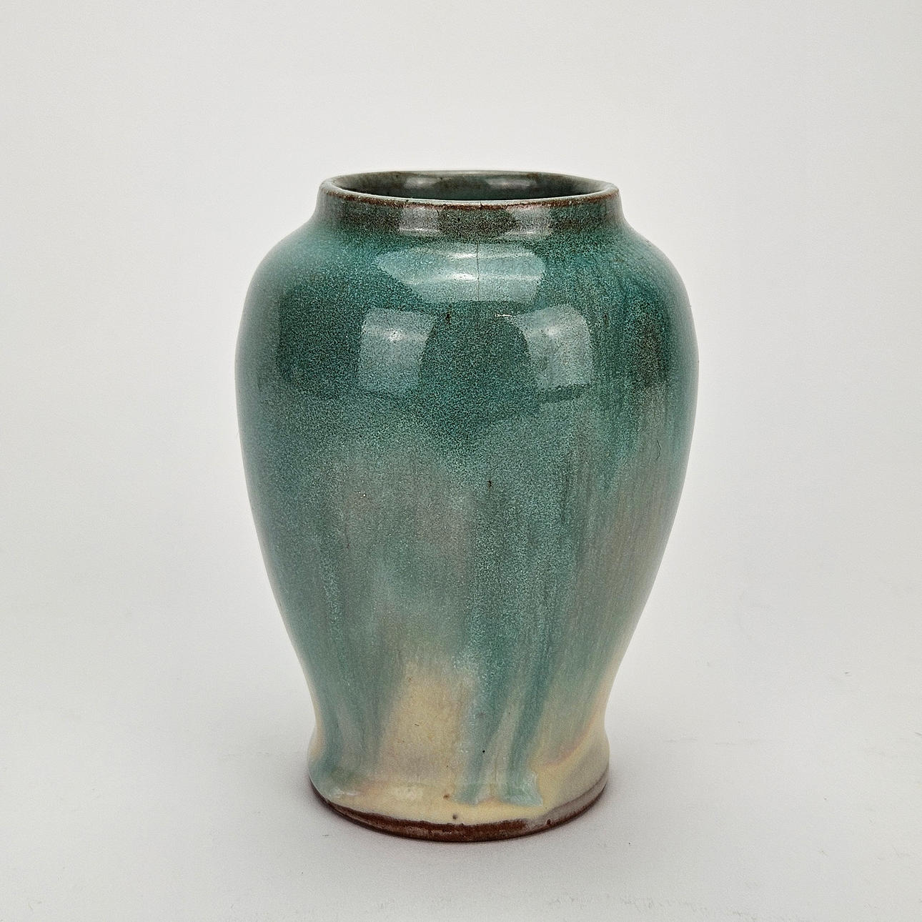 VASE, ceramic, indistinctly signed.