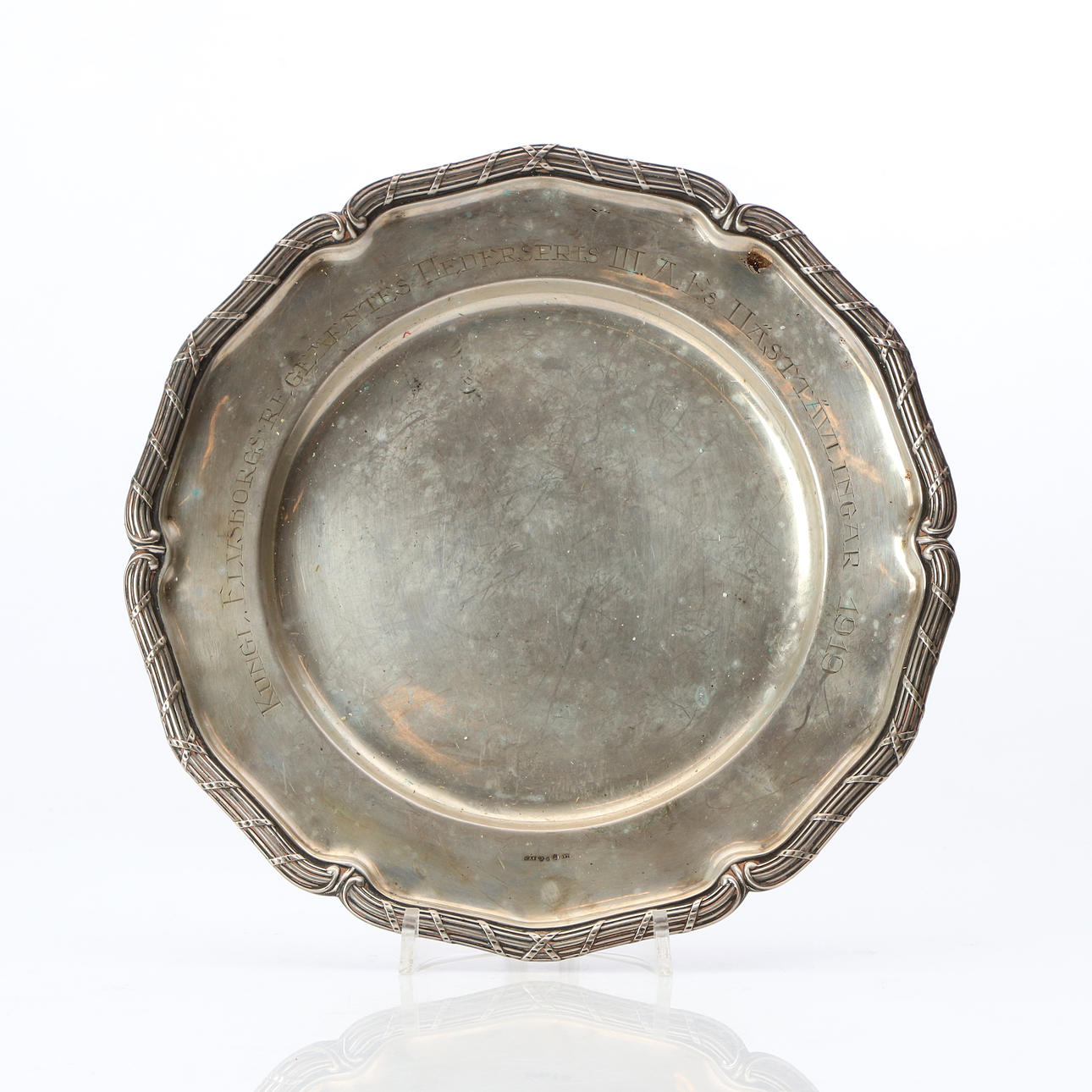 FAT. Silver. Vikt ca 380 gram.