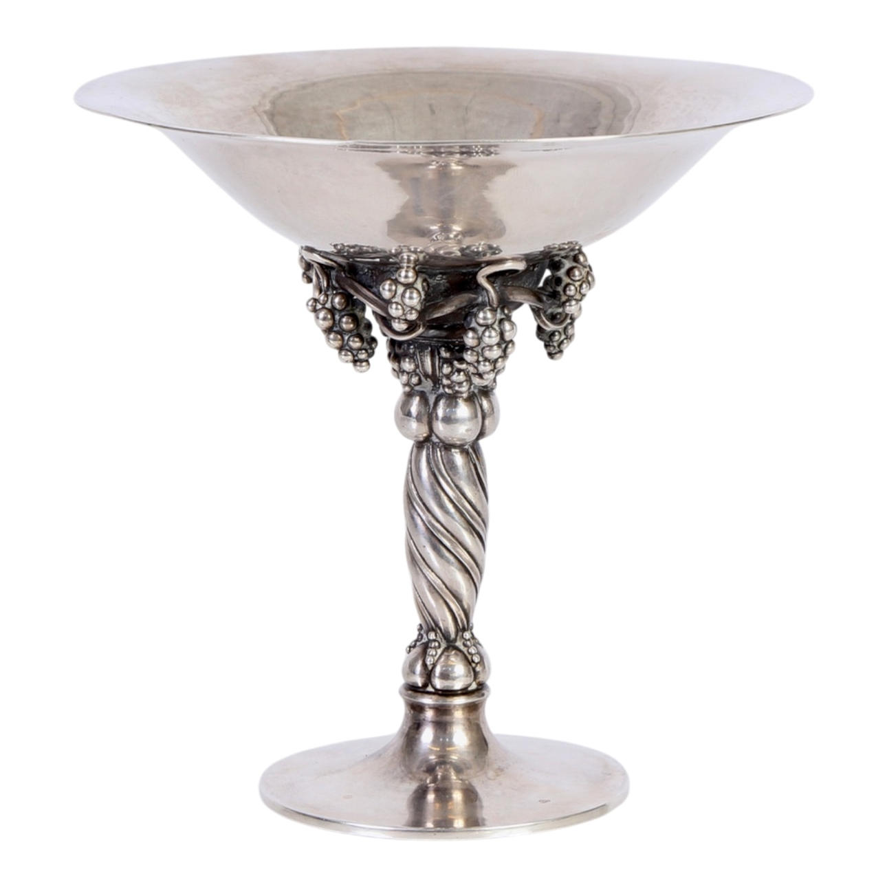 GEORG JENSEN. Grape compote in sterling silver, design 263A.