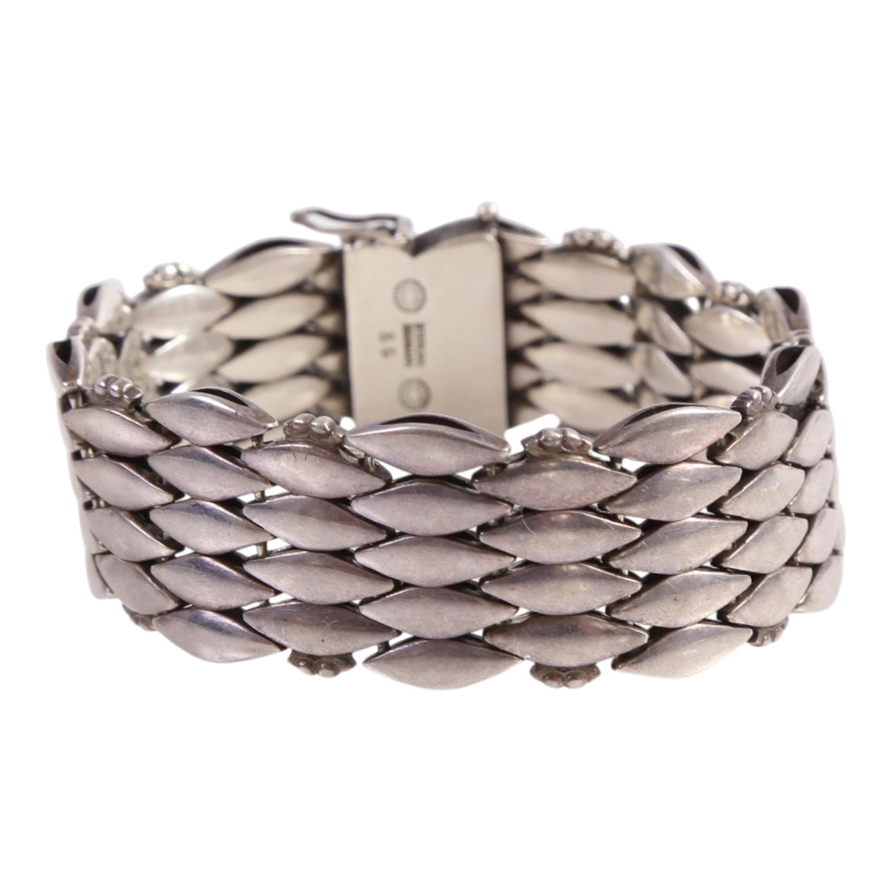 GEORG JENSEN. Sterling silver bracelet, design 86.