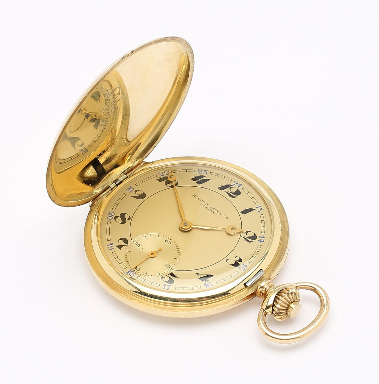 FICKUR, savonett, 14K. Totalvikt ca 77 g.