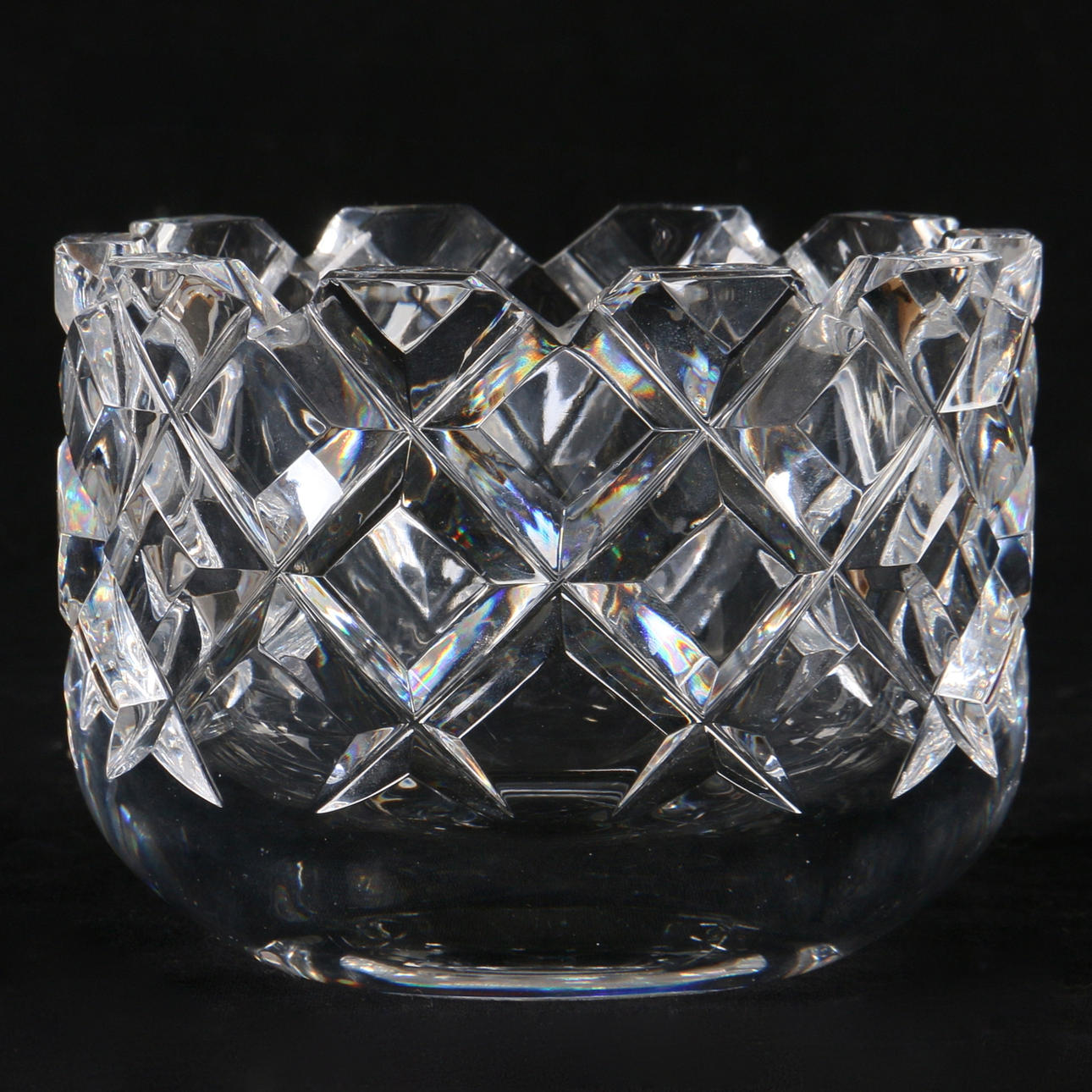 SKÅL, kristall, "Sofiero", Gunnar Cyrén, Orrefors, 1900-tal.