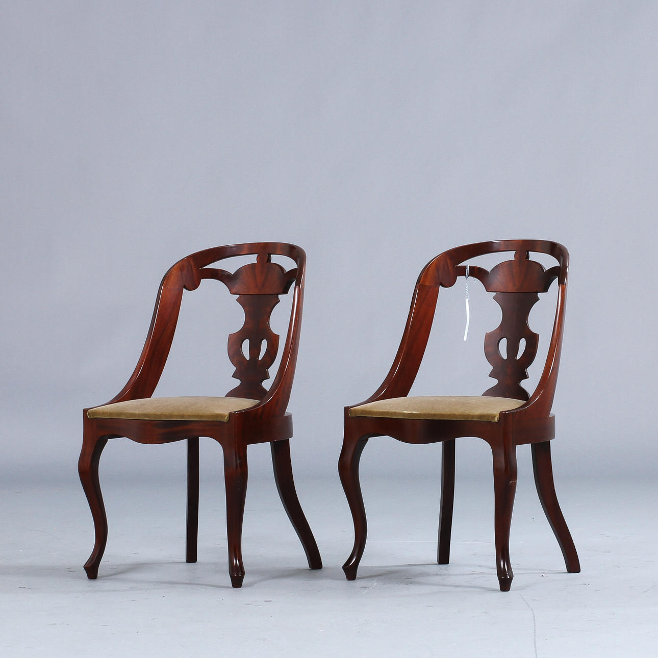 STOLAR, ett par, "Göteborgsstolar", 1900-tal.