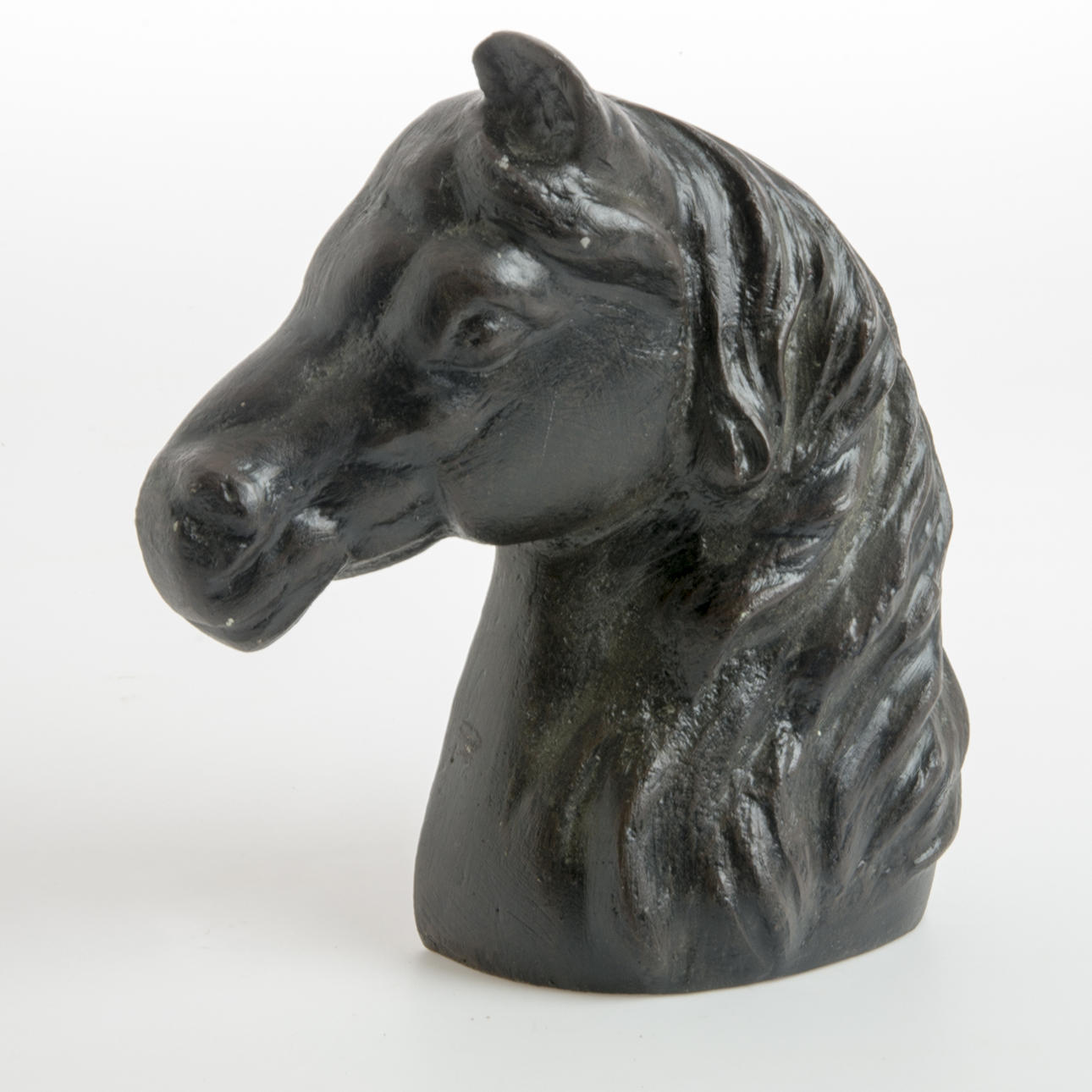 DÖRRSTOPP, häst, gjutjärn, samtida.