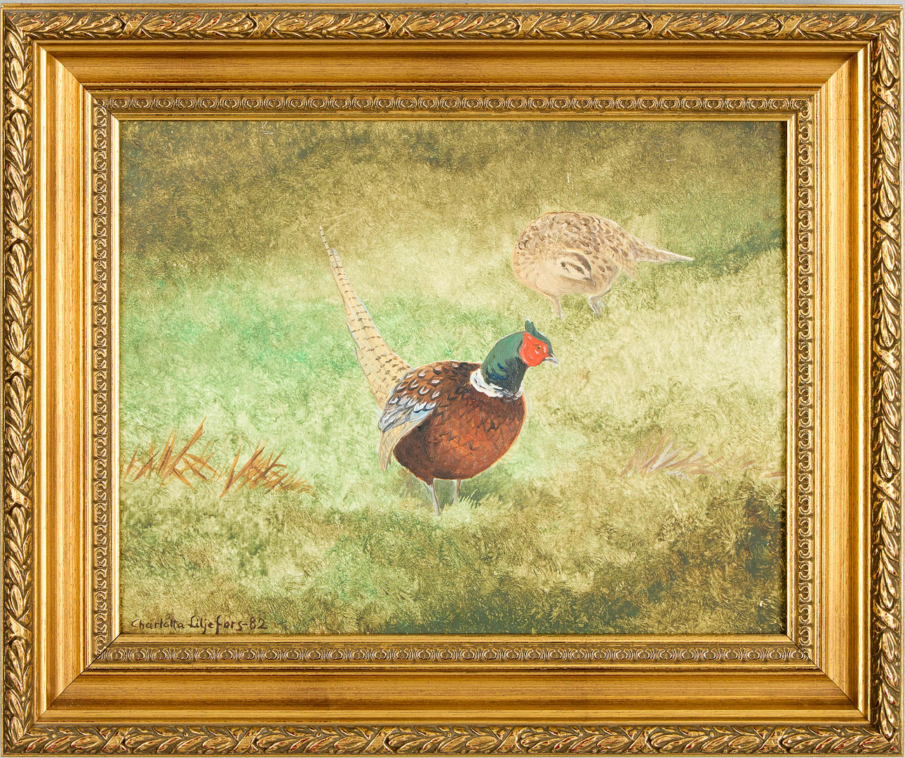 CHARLOTTA LILJEFORS. Pheasants.