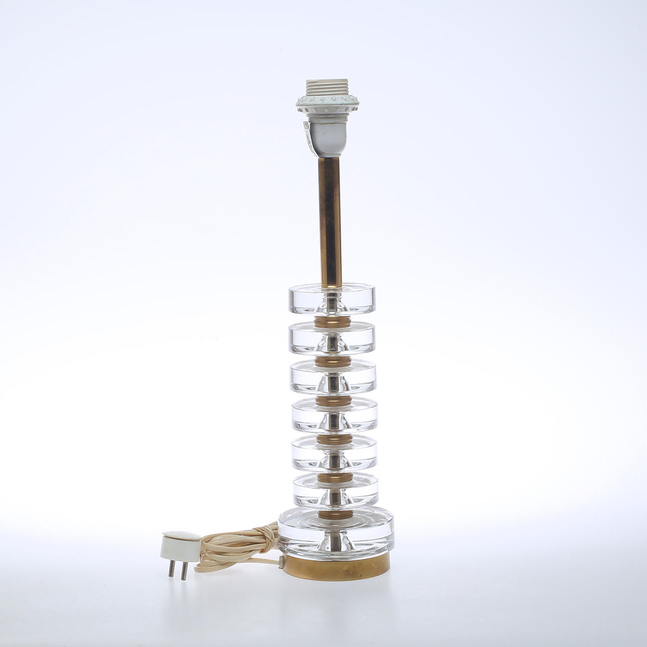 BORDSLAMPA, RD 1983, Carl Fagerlund, Orrefors.