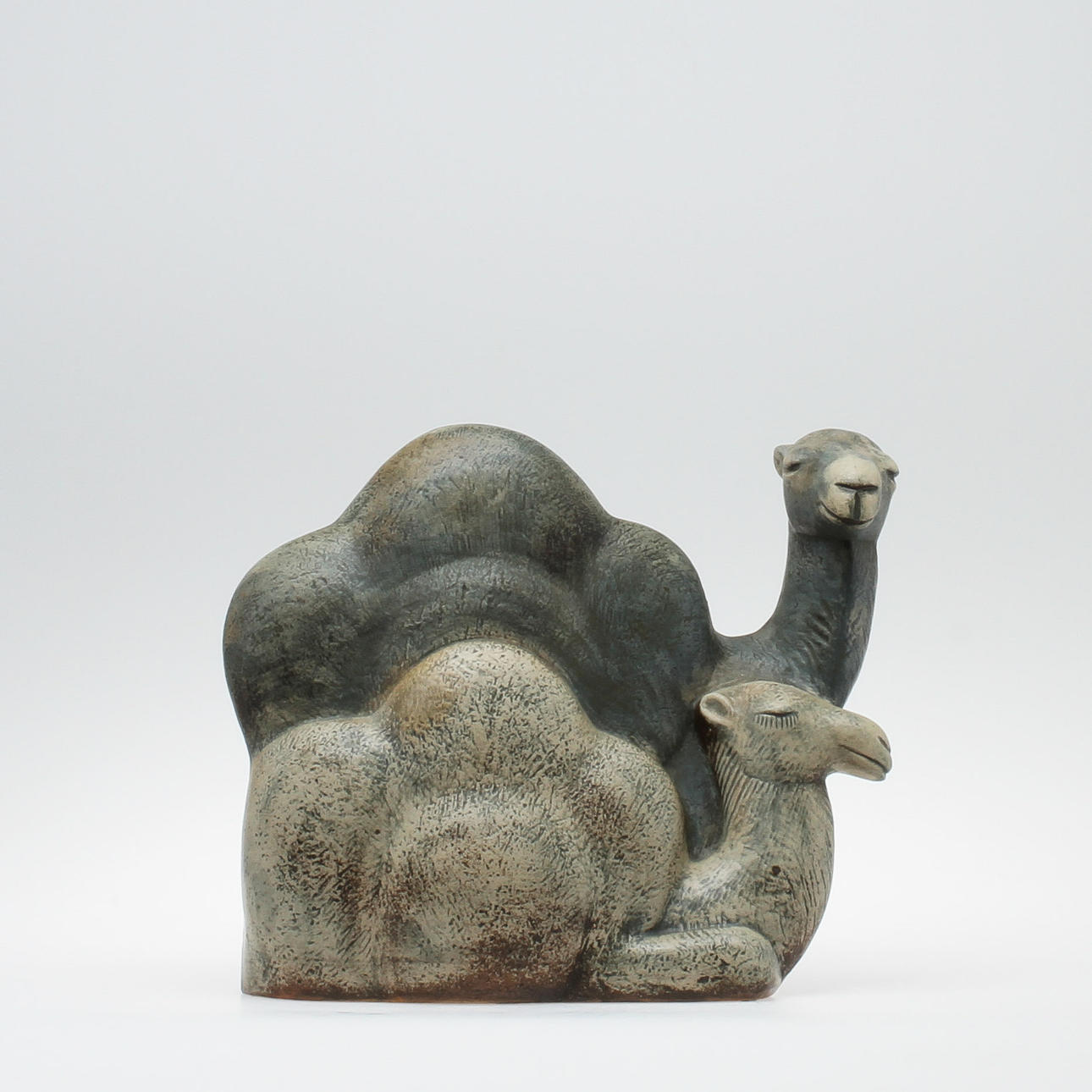 LISA LARSON. "Dromedar", stengods. Gustavsbergs studio 1979-.