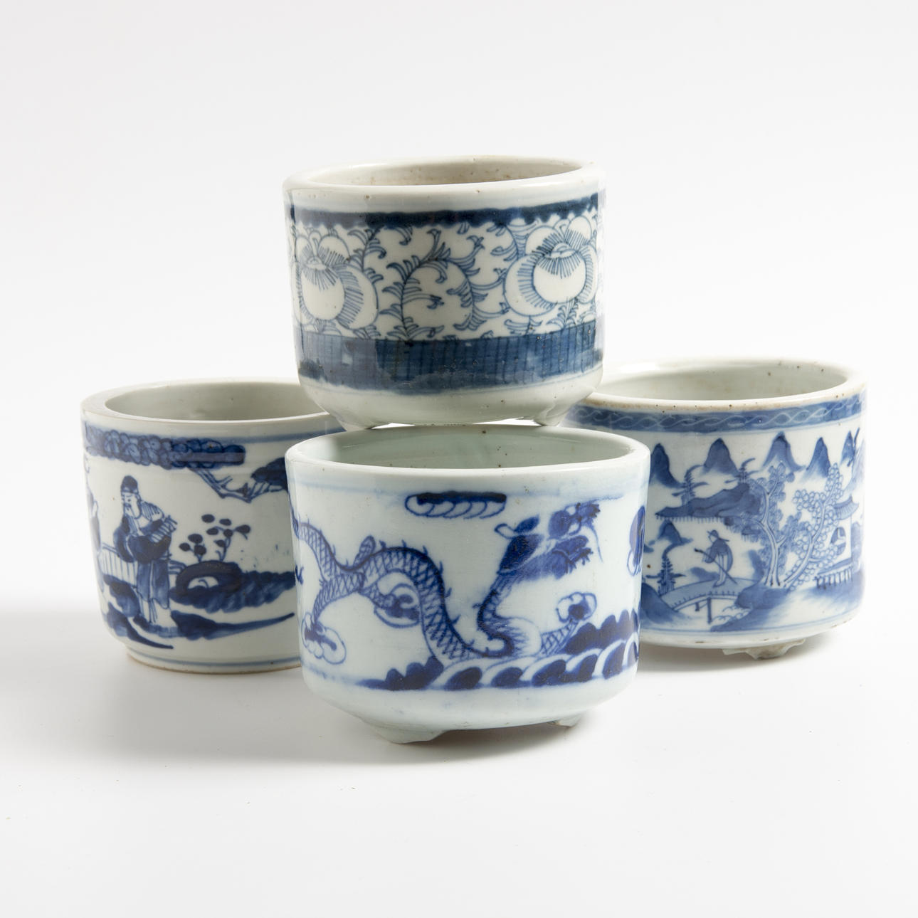 YTTERFODER, 4 stycken, Kina, 1800/1900-tal.