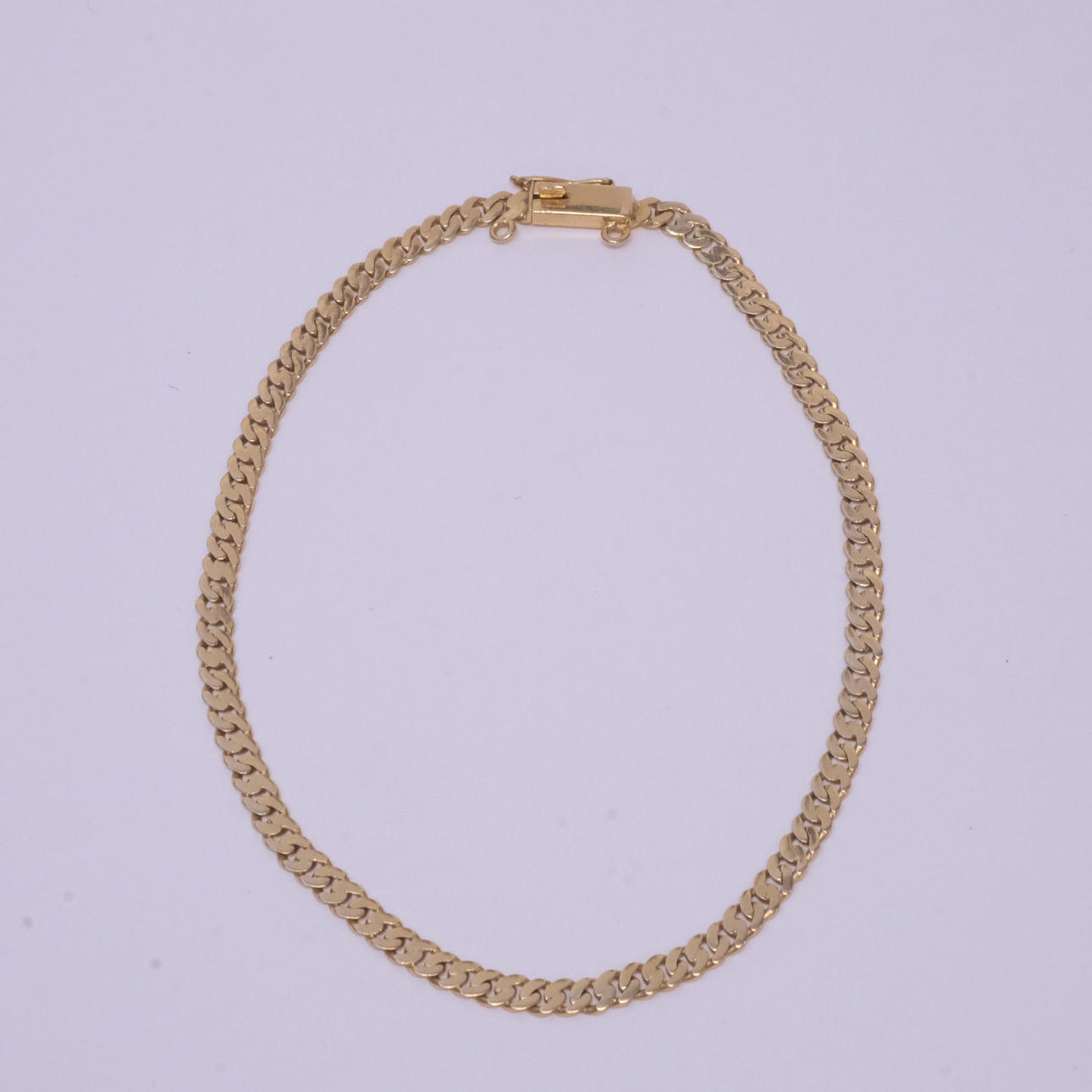 ARMBAND, PANSARLÄNK, 18K GULD.