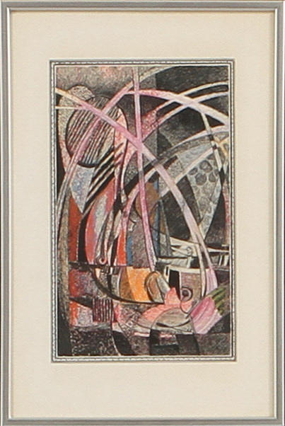 KARL-AXEL GADD. "Profan hymn" och "Maritimt tema". Teckningar, 2 st, blandteknik, signerade och daterade -68 och -87.