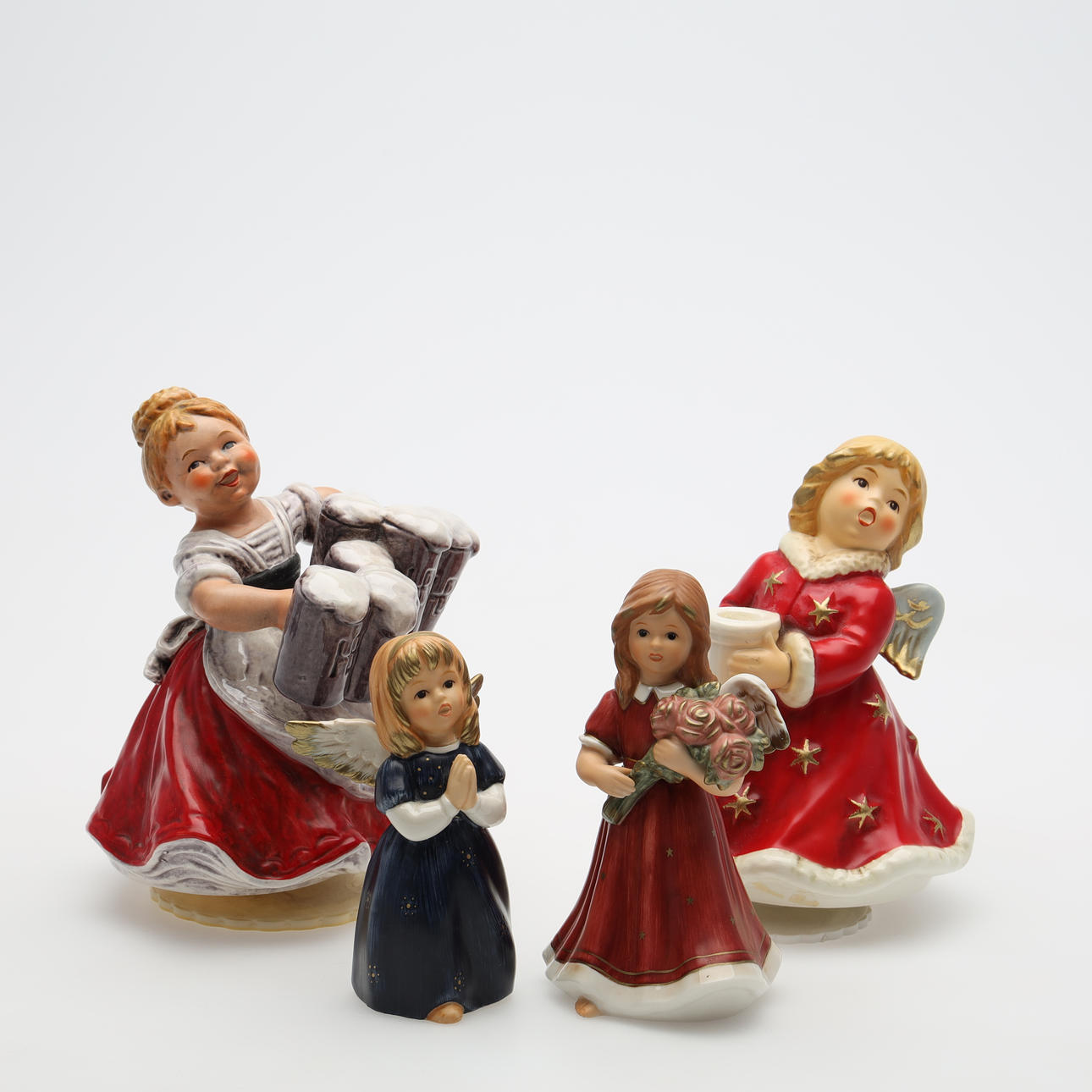 FIGURINER 4 st Goebel, Tyskland.