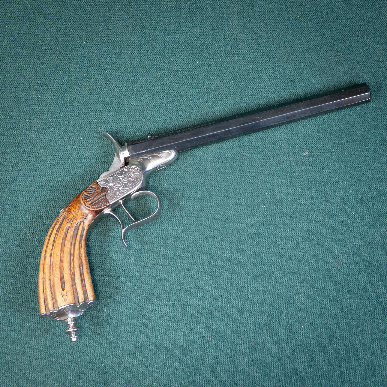 Belgian pistol Cal. 22LR Serial no: 10.